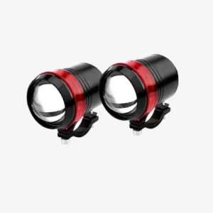 PROYECTORES LED CON ARO ROJO (X2PAR)