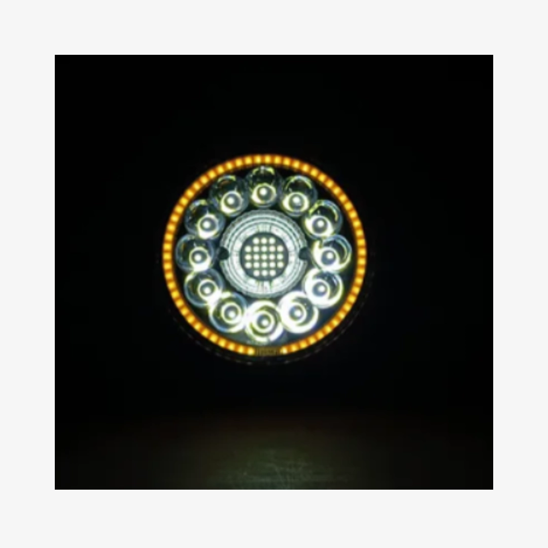 EXPLORADORA REDONDA OJO ANGEL AMARILLO - Imagen 2