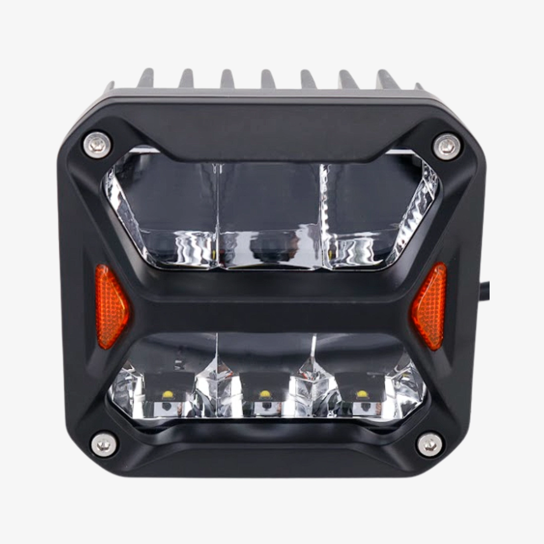 EXPLORADORA LED DAKAR CUADRADA