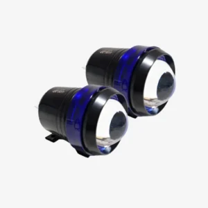 PROYECTORES LED CON ARO AZUL