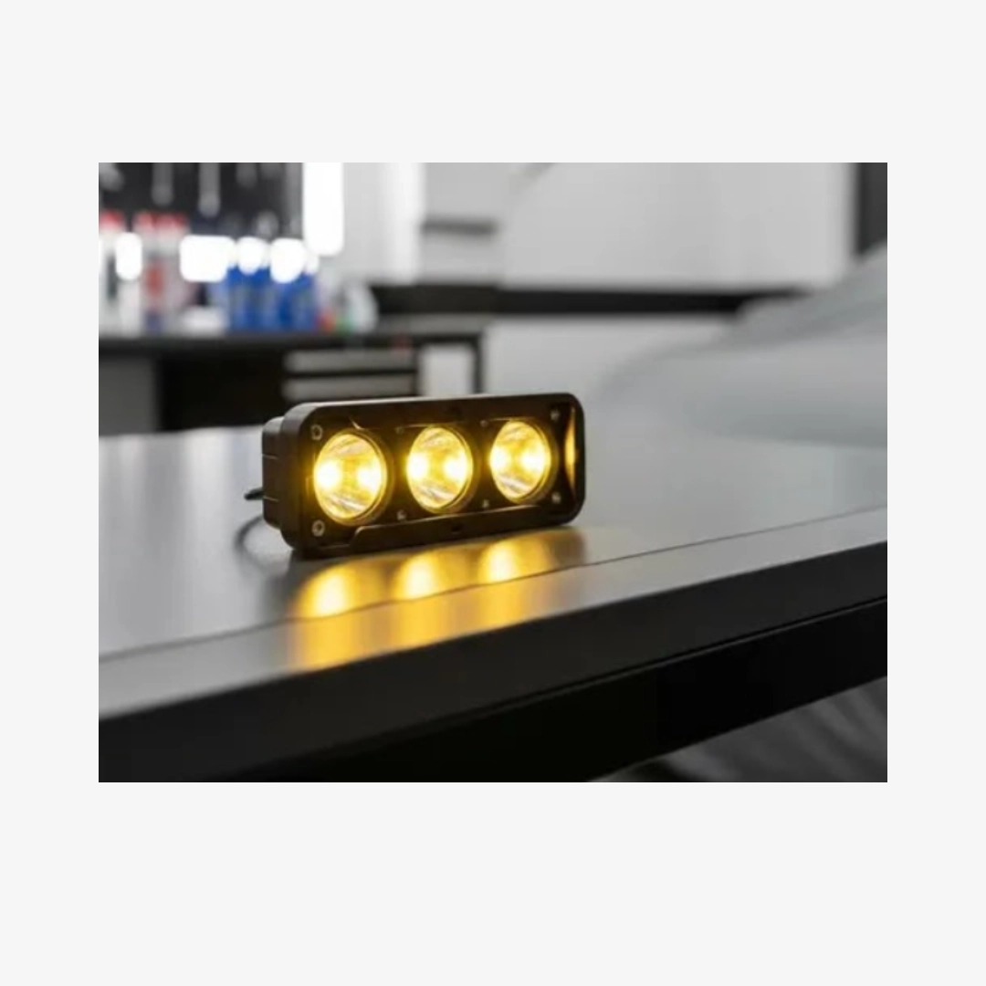 EXPLORADORA 3 LUPAS LUZ BLANCO Y AMARILLO - Imagen 3