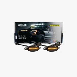 JUEGO DE LUCES LED RAPTOR X4 POLARIZADAS
