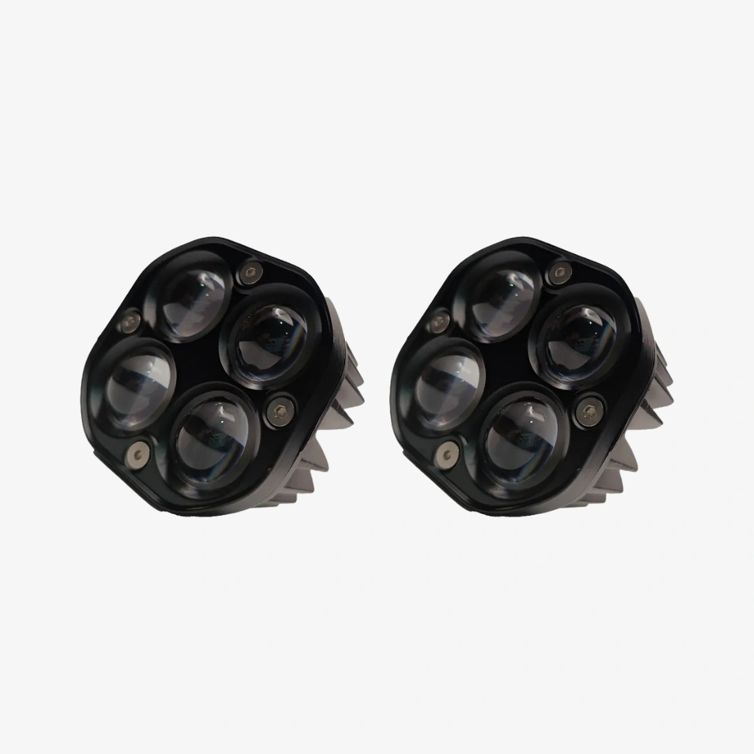 EXPLORADORAS 4 LUPAS LUZ BLANCA Y AMARILLA